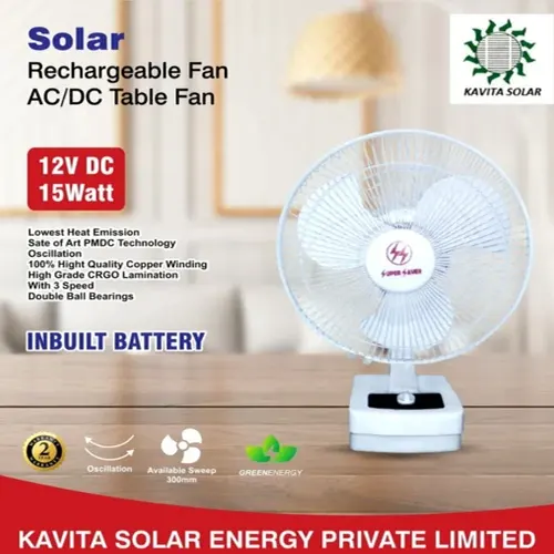 Solar Rechargeable Fan in Sirsa
