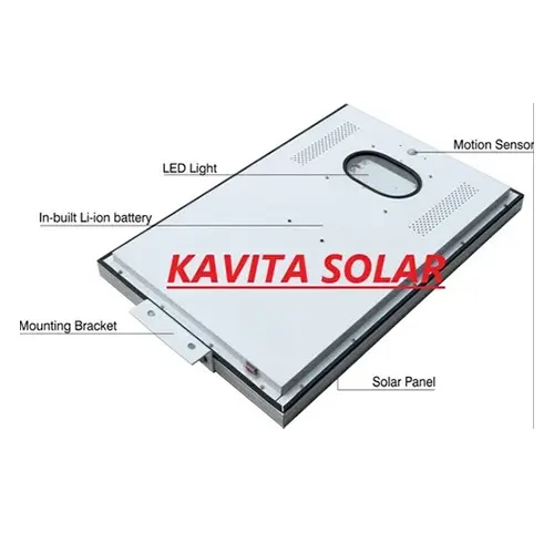 Solar Street Light with Lithium Ion Battery